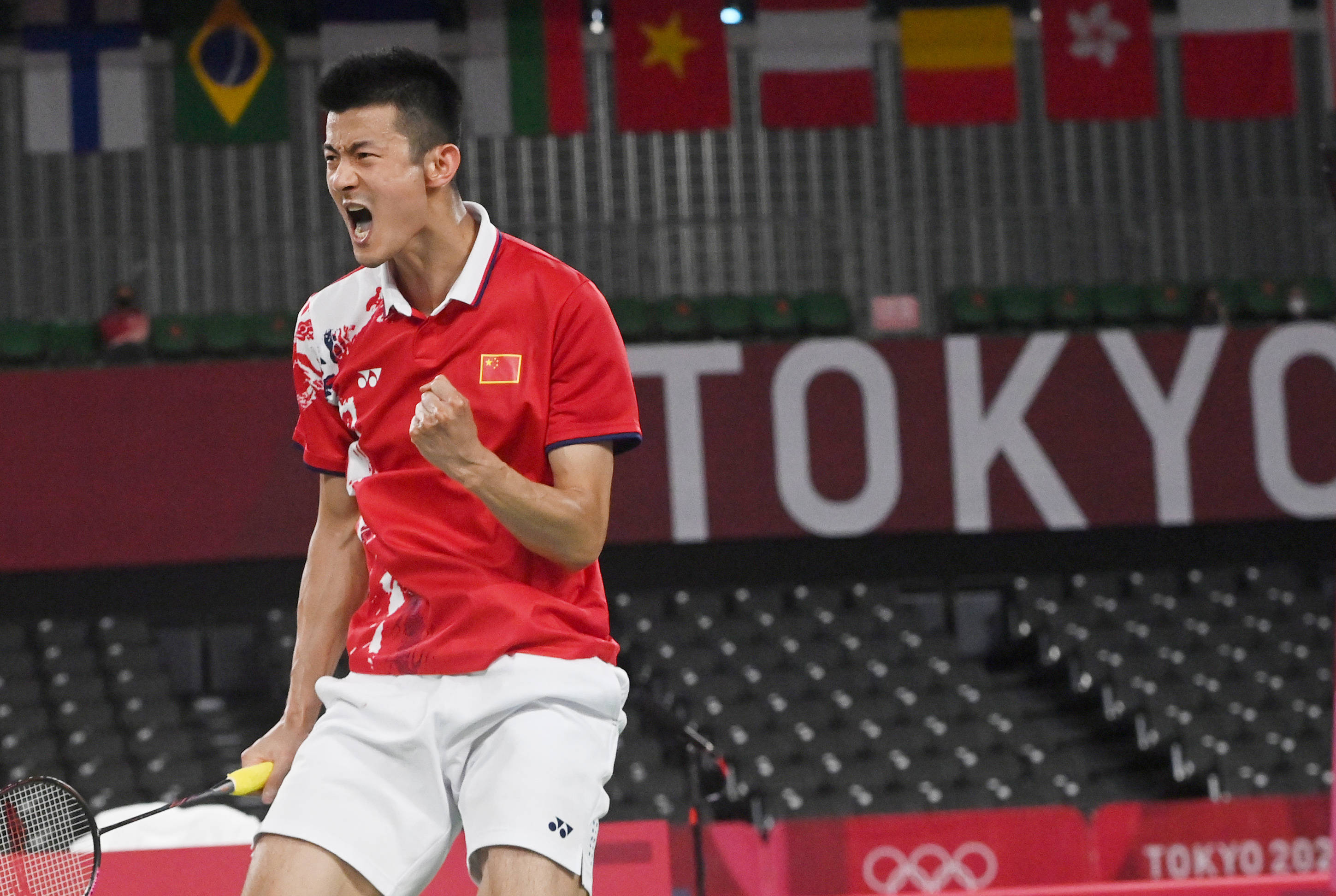 包含韩国羽毛球队血洗中国羽毛球队，谌龙打破历史纪录的词条