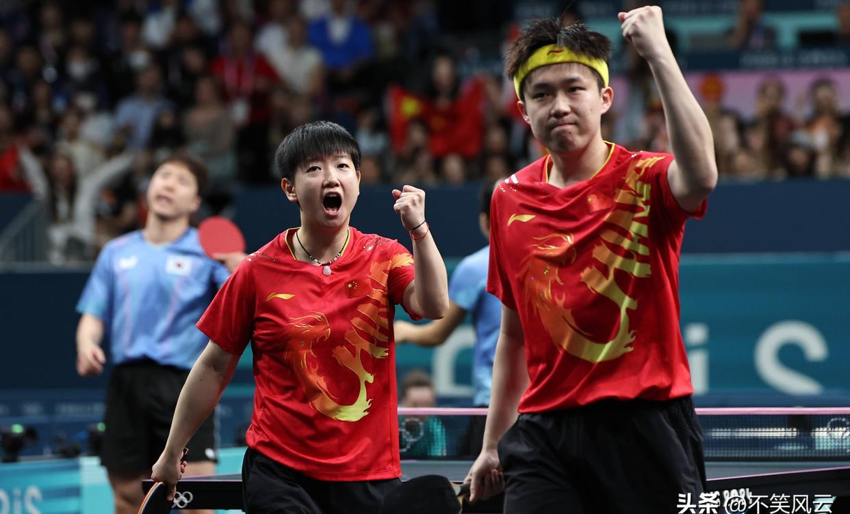 包含英国乒乓球队险胜韩国乒乓球队，马龙一己之力扛起全队的词条